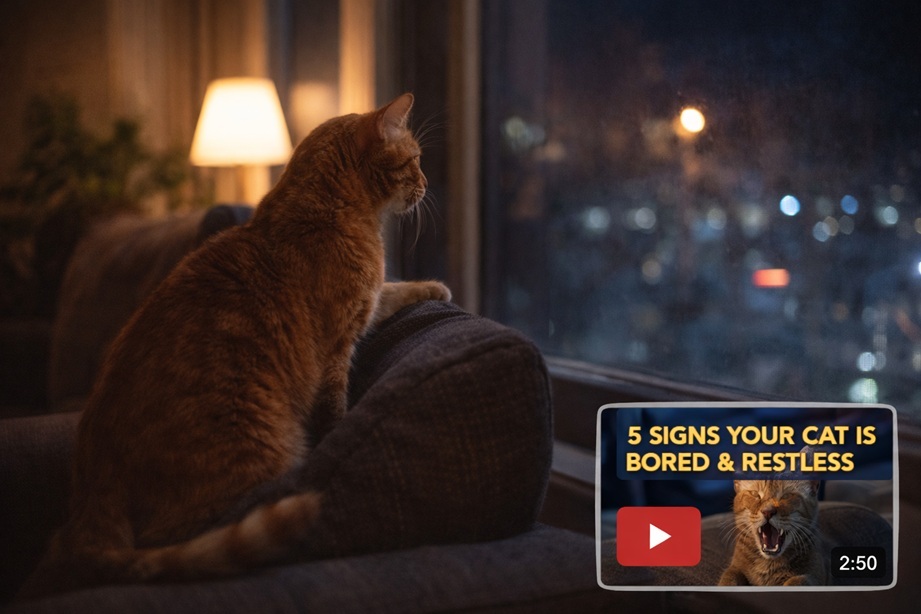 Why Cats Suddenly Become Restless at Home